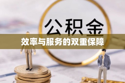 阳西效率与服务的双重保障