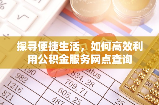 阳西探寻便捷生活，如何高效利用公积金服务网点查询