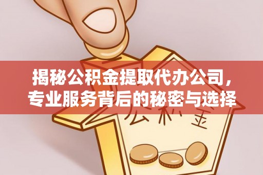 阳西揭秘公积金提取代办公司，专业服务背后的秘密与选择指南