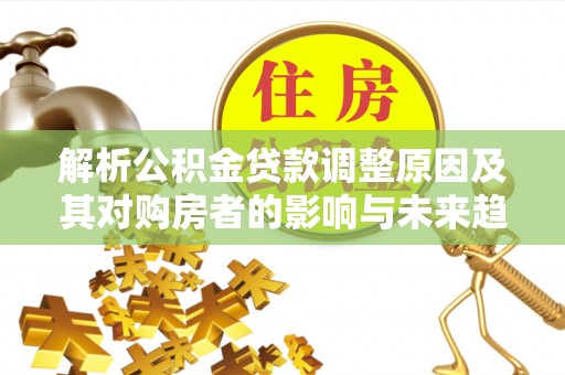 阳西解析公积金贷款调整原因及其对购房者的影响与未来趋势