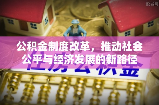 阳西公积金制度改革，推动社会公平与经济发展的新路径